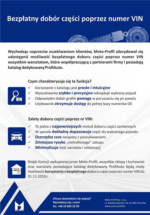 Źle dobrana część samochodowa może przysporzyć nam bardzo dużo problemów i nerwów. Od pół roku w…